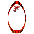 Skimboard - 35" - With Vinyl Graphics and Dry Erase Surface - Quick Turn